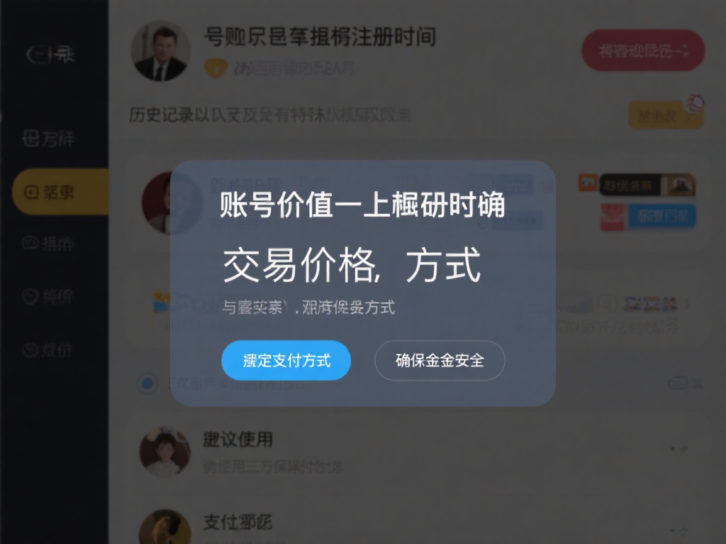 明确交易价格与方式
账号的价值通常取决于注册时间
